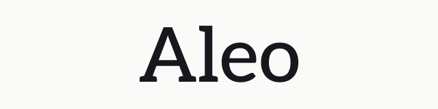 Aleo in the slab category