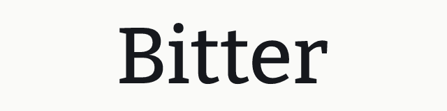 Bitter in the slab category