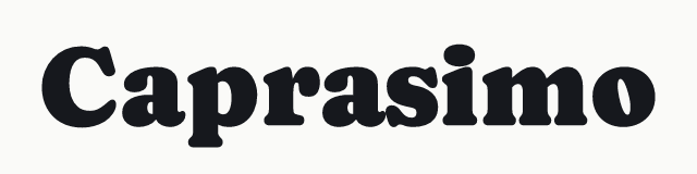 Caprasimo in the serif category