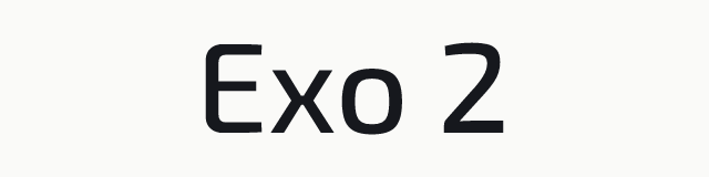 Exo 2 in the display category
