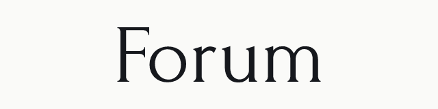 Forum in the serif category