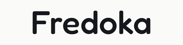 Fredoka in the rounded category