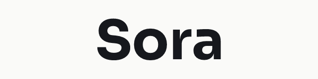 Sora in the geometric category