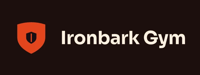 Ironbark Gym logo with family=shield
