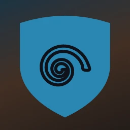 Juniper & Vale logo: Familjen Grotesk 500, icon layout, spiral symbol, black and teal and brown