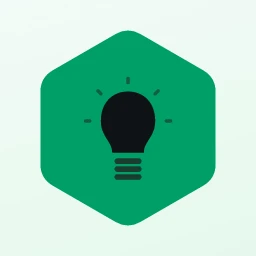 Lumen Orchard logo: Familjen Grotesk 700, icon layout, bulb symbol, navy and sky